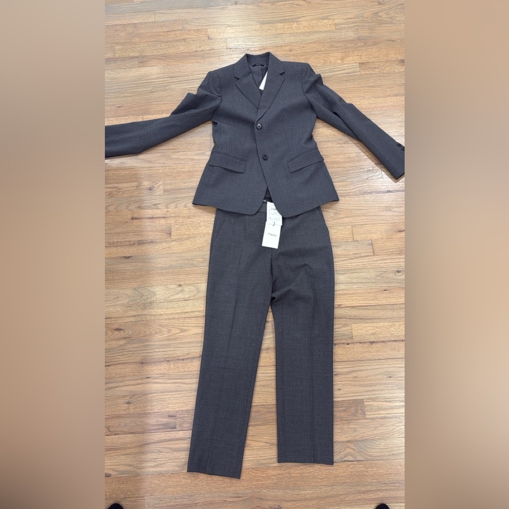 Theory set suit pant and blazer